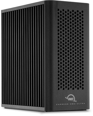 OWC Express 4M2 Ultra 4-Slot Thunderbolt 5 Gehäuse für NVMe mit Soft Raid