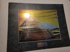 STARGATE MOVIE ChromArt Limited Edition Chromium Print 11" x 14" Matted Sealed