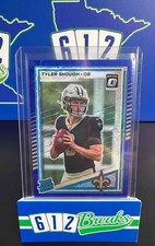 2025 Panini Donruss Tyler Shough #304 Optic Rated Rookie Preview Blue Scope RC