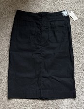 New Maeve by Anthropologie Women s The Colette Black Pencil Skirt Size M