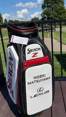 値下げ【新品未使用】Srixon ダッフルバッグ ブラック/ホワイト/レッド Hideki Matsuyama Srixon Staff bag Limited Addition | eBay