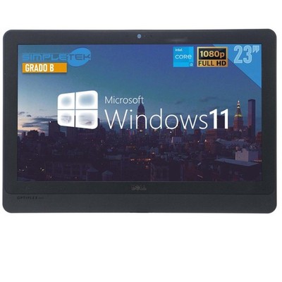 Dell 9010 All In One I3 23'' Fhd Win 11 16Gb Ram 960 Ssd Desktop Vesa Dvd-