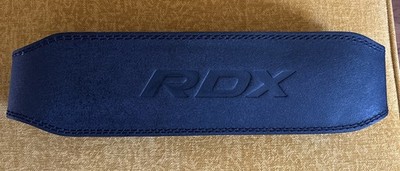 RDX Weight Lifting Belt Small Black Adjustable Bodybuilding Gym Training 19 -23 