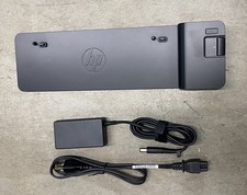 GENUINE HP ULTRASLIM DOCKING STATION W/65W AC ADAPTER - NEW