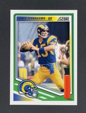 Los Angeles Rams QB Vince Ferragamo #126 2025 Score NFL