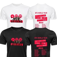 BTS  T Shirt  Arirang World Tour Inspired  Fa...