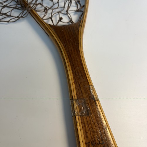 Vintage Handcrafted Wooden Fishing Net Signature Concepts USA - 第 8/11 張圖片