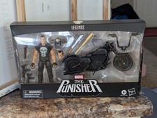 Marvel Legends Punisher Motorcycle Sealed Deluxe