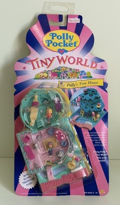 Polly Pocket Treehouse TREE HOUSE Playset 1994 Vintage Bluebird Toys NEW NIP