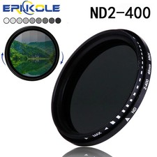 Adjustable Variable ND Filter Neutral Density Cinematic Camera Lens ND2 ND400