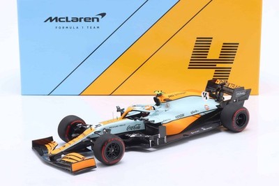 Minichamps - 1:18 McLaren MCL35M No.4 Lando Norris 3rd Monaco GP