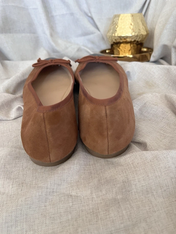 Женские замшевые туфли на плоской подошве HOBBS London 38 - Изображение 3 из 4