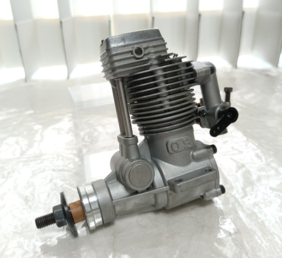 O.S. FS-40 Four Stroke Engine Muffler/Box & Manual Vintage NOS | eBay