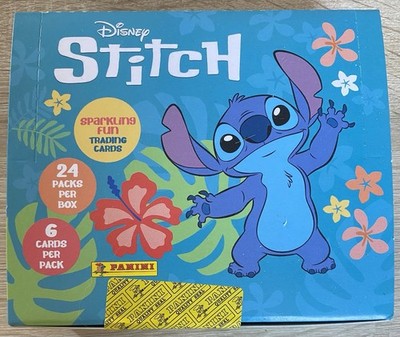 Panini Disney Stitch Sparkling Fun Trading Cards 2025 - 1 Display 24 Booster OVP