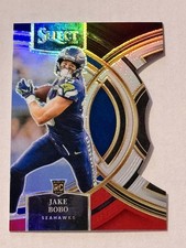 2023 Panini Select - Premier Level Jake Bobo #149 Black & Red Prizm Die-Cut (RC)