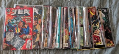Lot Of 40 JLA #2-#125 1997-2006 DC COMICS Bagged