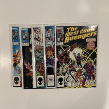 West Coast Avengers Lot 1 2 3 5 6 7 8 9 10 11-26 + Annual 2 3 Vf-Nm 1985 Marvel