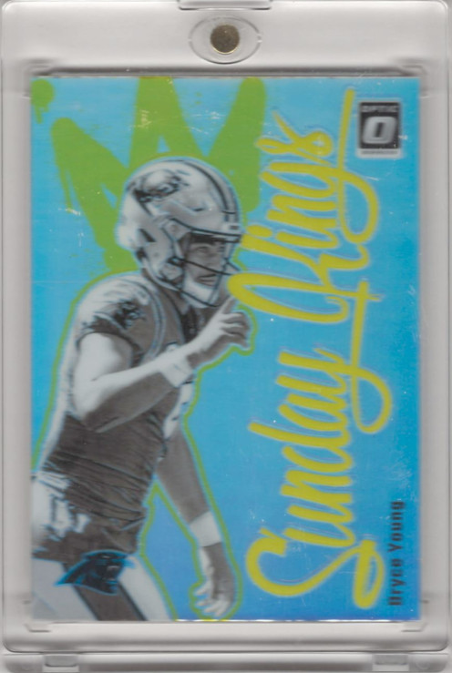 Bryce Young 2024 Panini Donruss Optic #16 Sunday Kings SP SSP