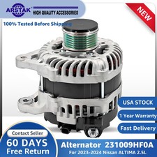 For 2023-2024 Nissan ALTIMA 2.5L Alternator 23100-9HF0A 12V 150A 6-Groove