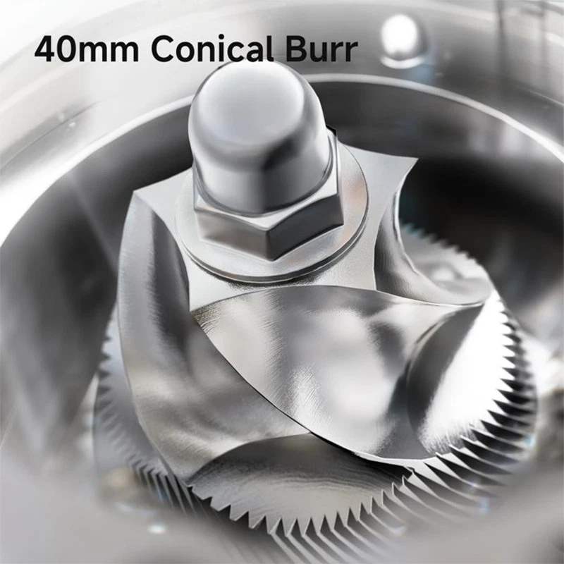 Molinillo de rebabas eléctrico HiBREW G7 48 ajustes precisos para verter espresso sobre EE. UU. Foto 4 de 4