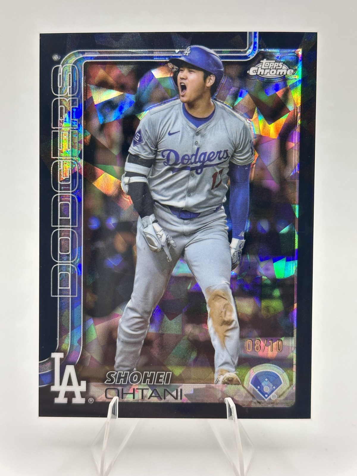 2025 Topps Chrome Sapphire #1 Shohei Ohtani Image Variation Black /10