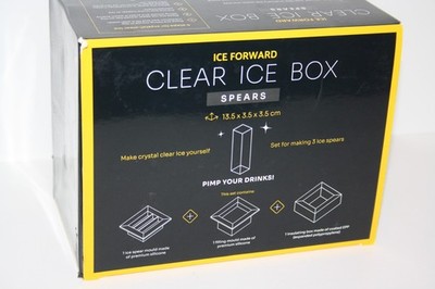 Clear Ice Box Spears | Eisbox mit Eisstangenform für 3 große, klare Eisstangen