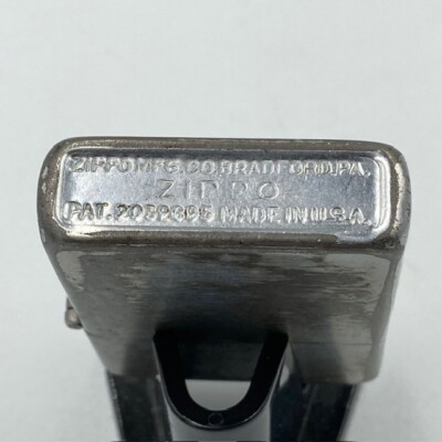 Zippo Lighter 1951-1953 Steel REDDY KILOWATT PAT.2032695 | eBay
