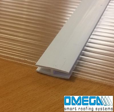 Joining Strips 10 For 4mm Polycarbonate Sheets H Section