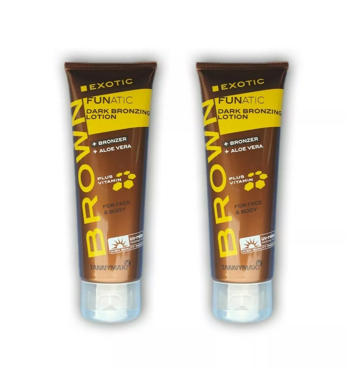 Tannymaxx Brown/Exotic Funatic-Dark Bronzing Lotion 2x125ml/Solariumkosmetik