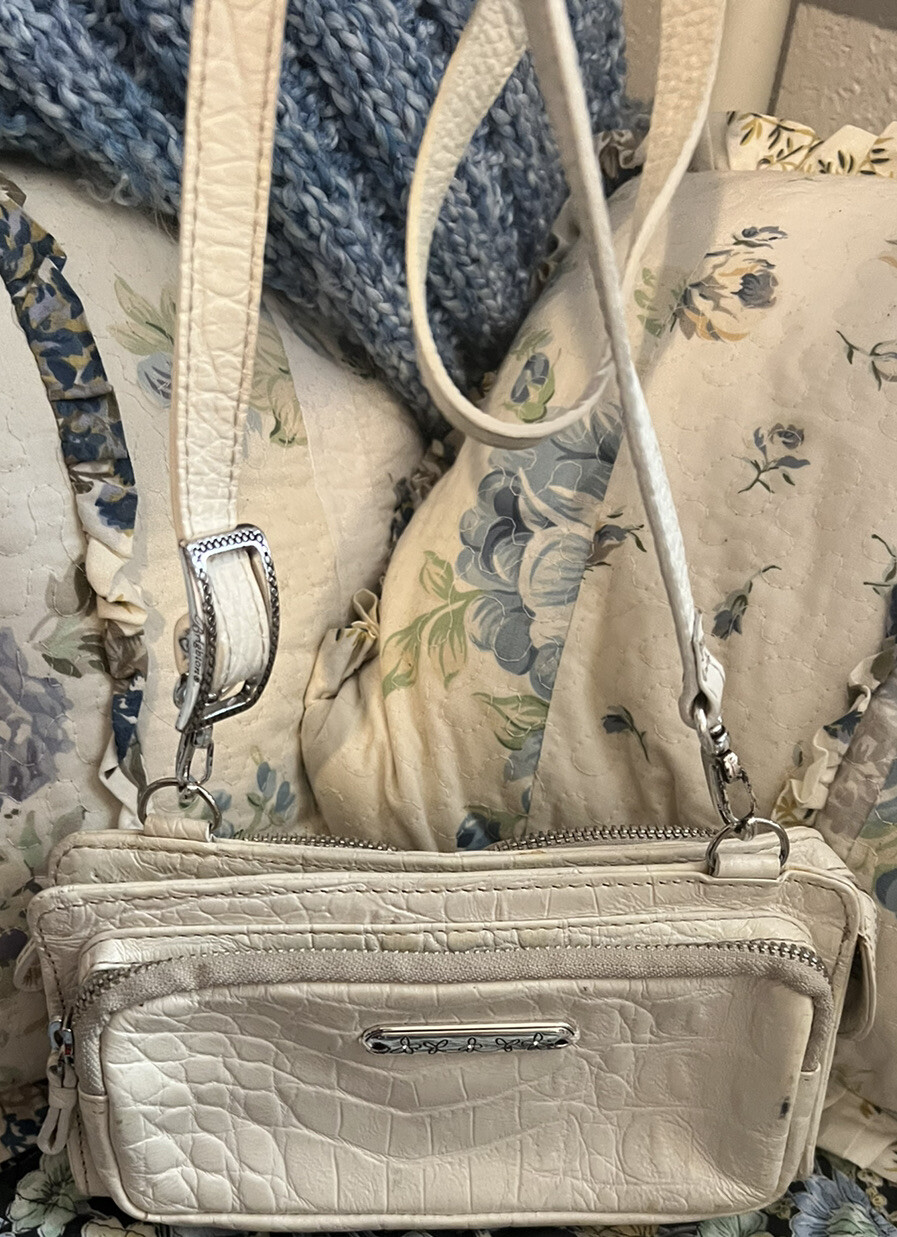 PONY BRIGHTON custodia cellulare multi storage MGPP MINI PORTAFOGLIO ORGANIZZATORE borsa a tracolla