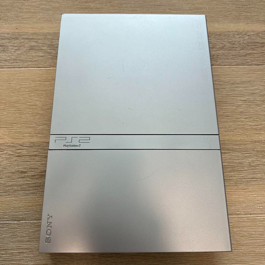 PS2 Slim Console Satin silver SCPH-75000 SSS SONY Japan PS2 Slim Console Satin silver SCPH-75000 SSS SONY Japan