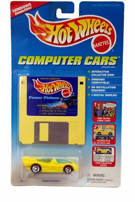 1996 Hot Wheels Computer Cars Power Pistons 15454