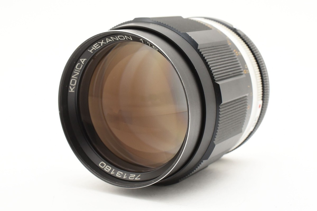 Konica AR Hexanon 85mm f/1.8 Prime Lens 5611 | eBay