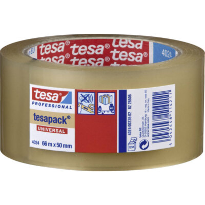 Tesa 04024-00236-04 Tesapack 4024 Adhesive Tape 66M X 50mm Clear