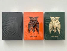 James Coffee Playing Cards (Black, Orange or Green) by Art of Play USPCC DS1 NEW