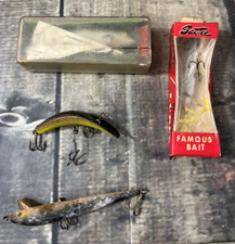 Lot of Vintage Used Fishing Lures San-Tee Famous Baits