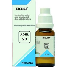 Germany Adel 23  Ricura 20ml Drops Sinusitis, Running Nose,Sneezing  Headache