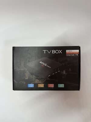Smart TV Box - MXQ Pro 4K Black NEVER OPENED