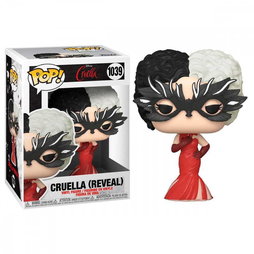 Funko Pop Cruella 1039 - Cruella Reveal Vinyl Action Figure Da Collezione