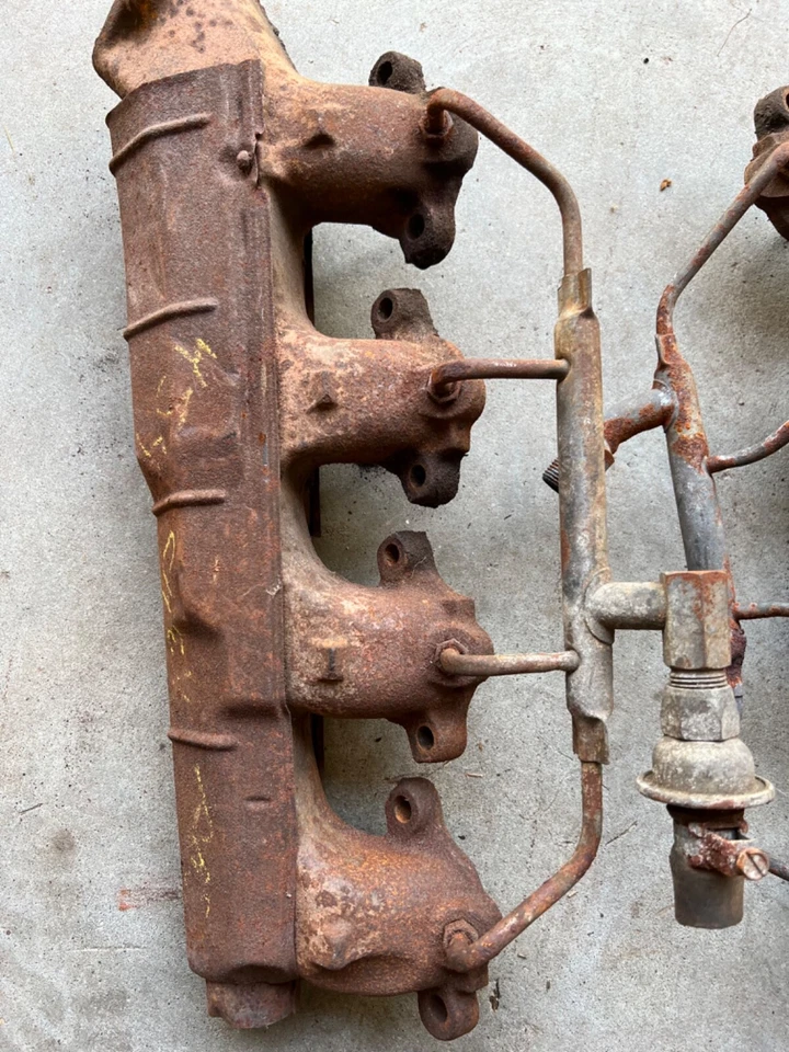 OEM GM 1967-1974 Chevelle Complete Big Block 454 Exhaust Manifolds 1972 1973 SS - Image 3 of 4