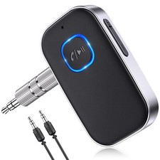 COMSOON Bluetooth Receiver for Car, Noise Cancelling 3.5mm AUX Bluetooth Car Ada