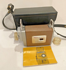 Vintage Kodak Brownie 8 MM Movie Camera Automatic F/2.3 With Box/Manual
