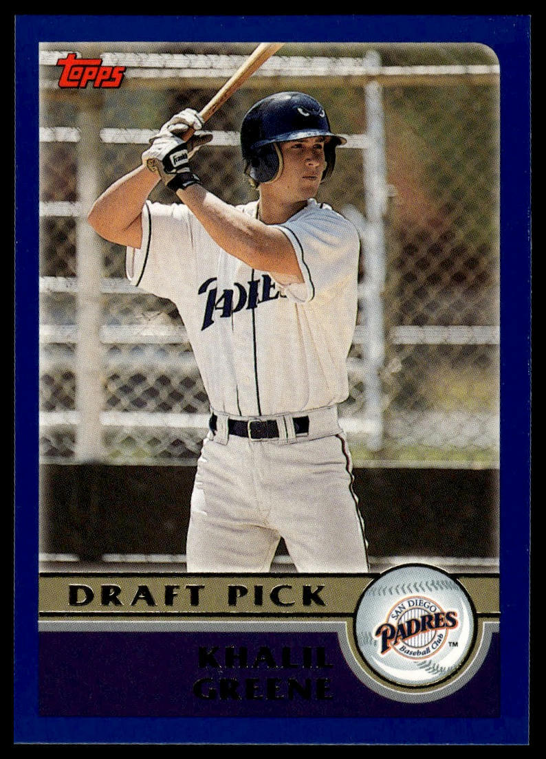 2003 Topps #669 Khalil Greene San Diego Padres Rookie | eBay