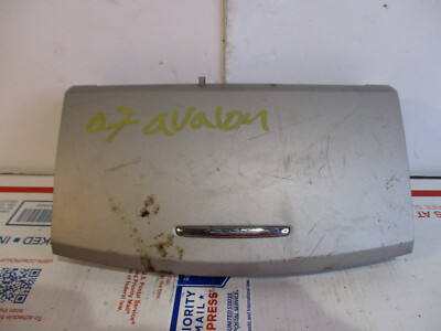   2007 TOYOTA AVALON TRIM PUSH DOCUMENTS STORAGE DOOR LID COVER CENTER TRAY DASH