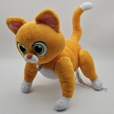 Disney Parks Sox The Orange Cat Plush Poseable Cat 17'' Jointed Self Standing
