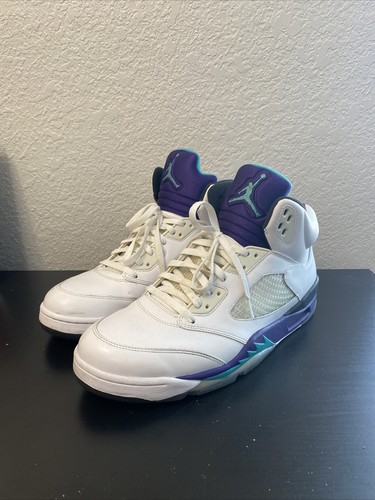 Mens Nike Air Jordan Retro 5 Grape Size 