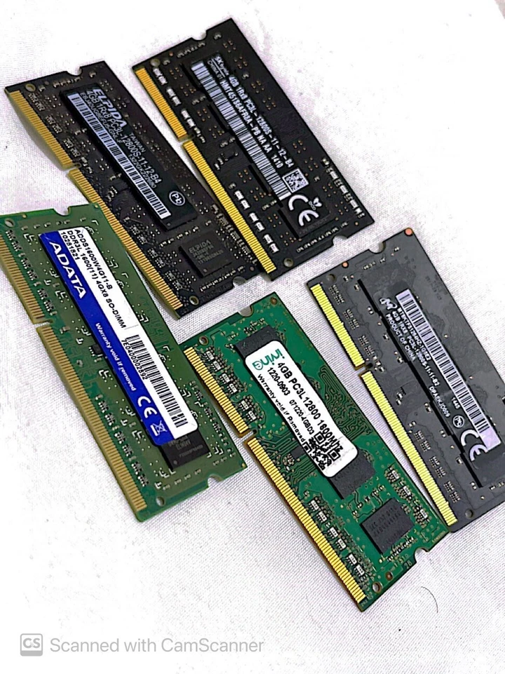 SkHynix,Elpida,Crucial,Adata,IRVINE 4GB 1Rx8 PC3L-12800 not enough used ALL TYPE - Image 3 of 4