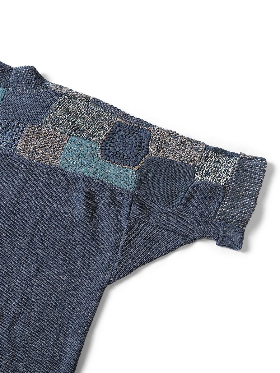 KAPITAL 3G Hand Knit Spring Tugihagi Kesa Cardigan brand new super 