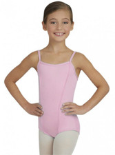 Capezio Girls Princess Camisole Leotard Large Pink 10132C
