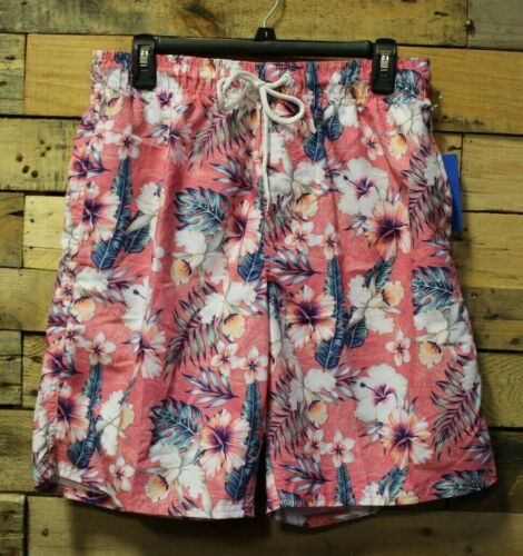 Bañador Size S Beverly HiIls Polo Club con bolsillos y costura de 9". TNM
